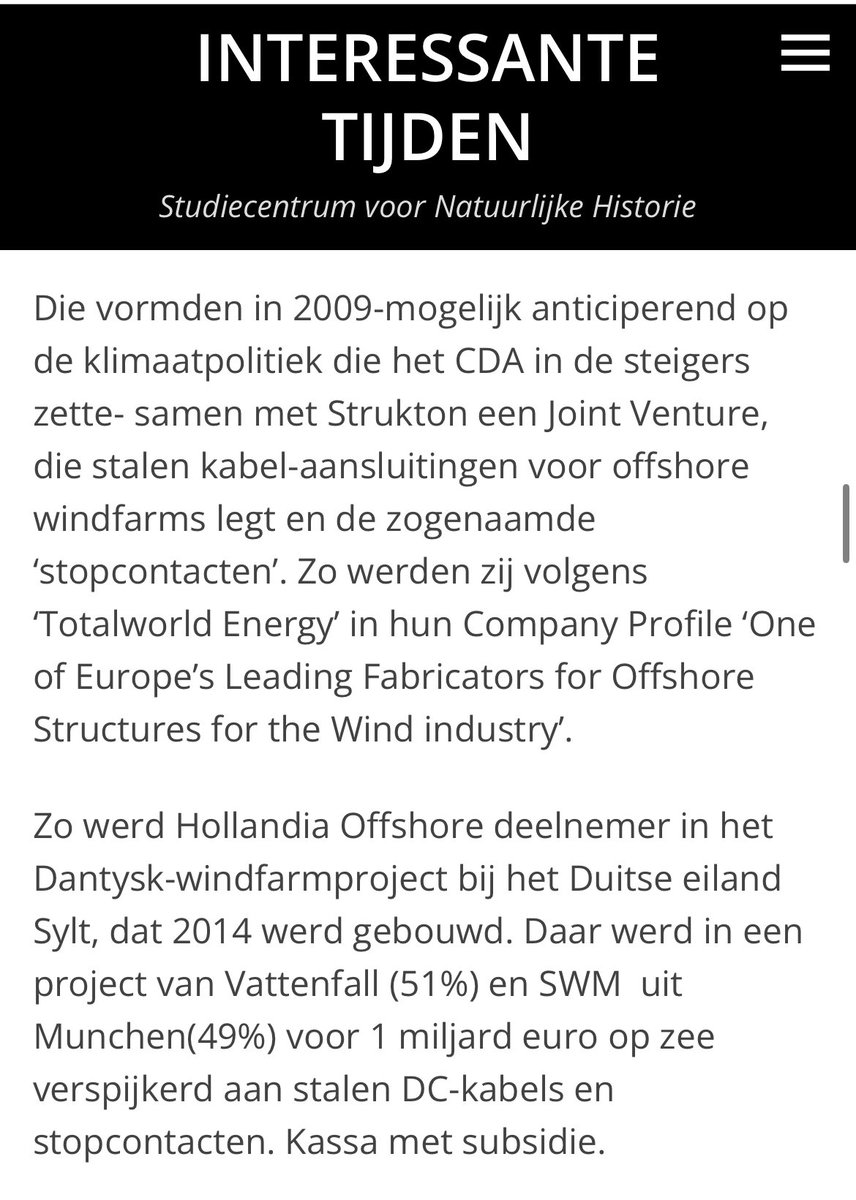 ‘Nigeria aan de Noordzee’ CDA Lubbers dynastie in een pakkend artikel van Interessante Tijden.