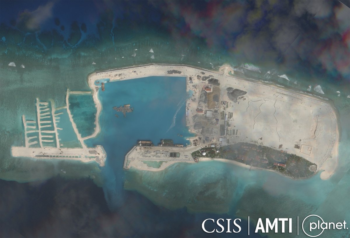 Explore AMTI’s Island Tracker for the latest high-res satellite imagery of occupied islands, reefs, rocks, and shoals across the South China Sea: amti.csis.org/island-tracker/