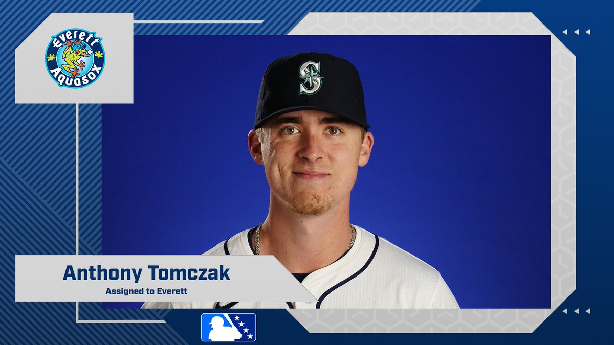 AquaSox Transaction: RHP Anthony Tomczak has been added to the roster. In 9 games this season with Modesto, he has a 1-0 record with 2 saves and a sparkling 0.93 ERA. Tomczak was drafted by the Mariners in the 15th round in 2019 out of North Broward Prep (FL).