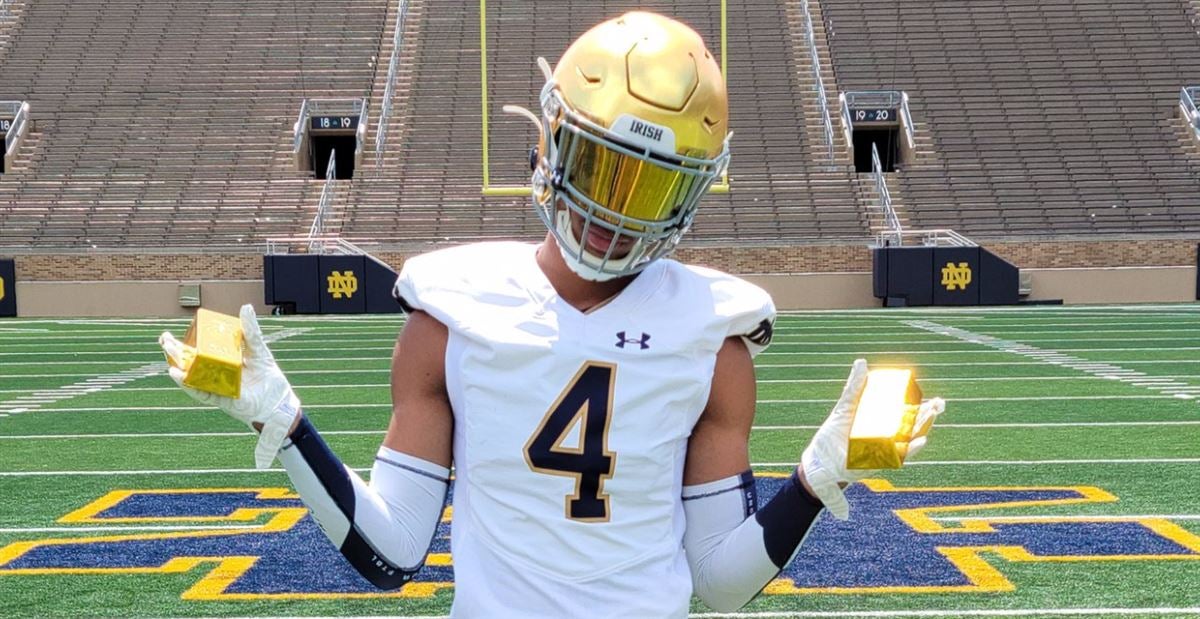 Ahead of 2025 four-star safety JaDon Blair's senior campaign, @irishillustratd connected with Mount Tabor head football coach Tiesuan Brown. Brown gleaned perspective on Blair's talent and process, as well as the Mount Tabor program. (VIP) 247sports.com/college/notre-…