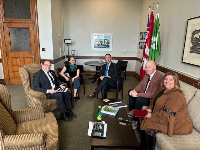 Great meeting with MPPs @MikeSchreiner & @AislinnClancyKC! Thank you for your strong advocacy for bringing four units as-of-right province-wide to help build more homes Ontario families can afford! #BoldActionBuildsHomes #onpoli