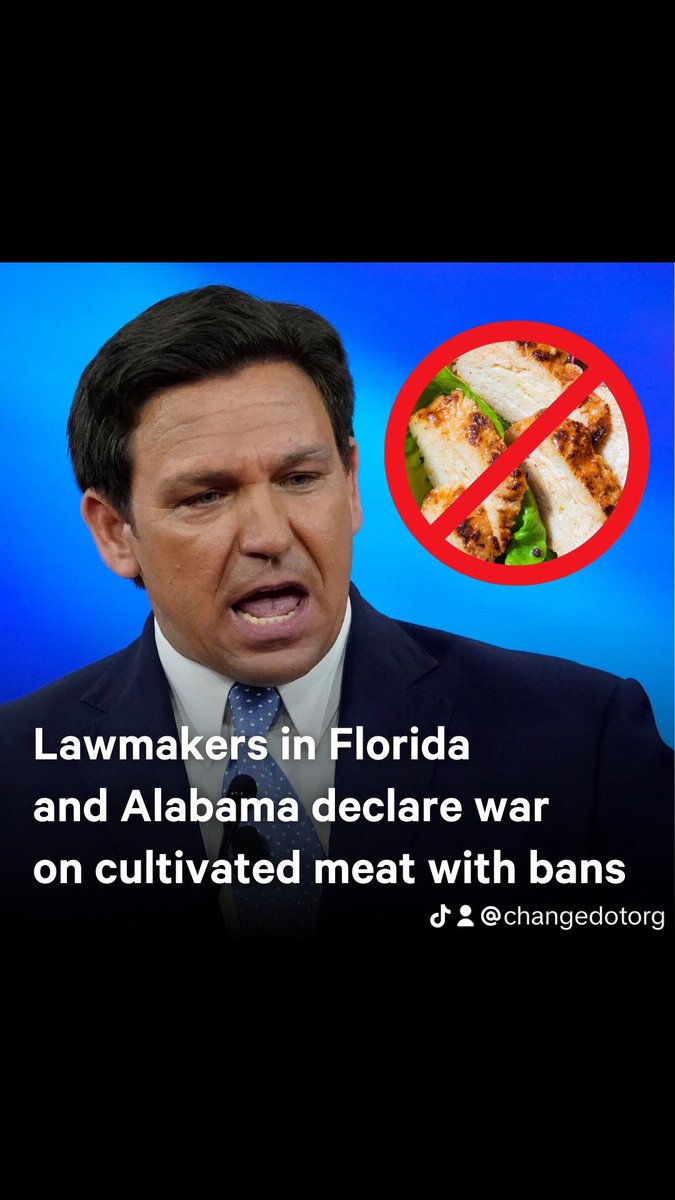 Ron DeSantis just started a war against meat cultivated from animal cells, signing a ban earlier this month that would punish anyone who attempts to create or sell the new meat alternative in Florida with up to 60 days in jail. Now, Alabama has followed suit, and more states are