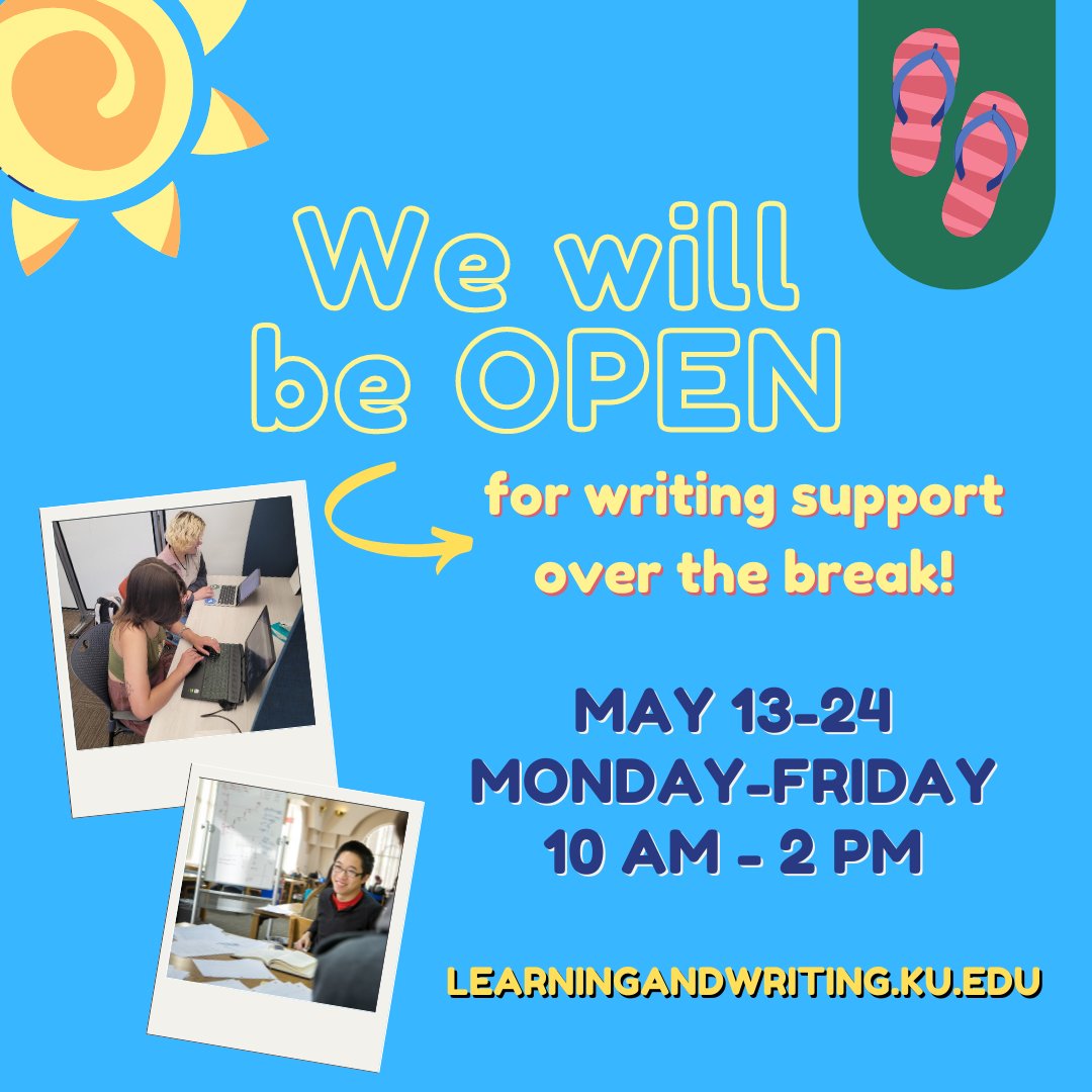 KUlearningwritingcenter tweet media