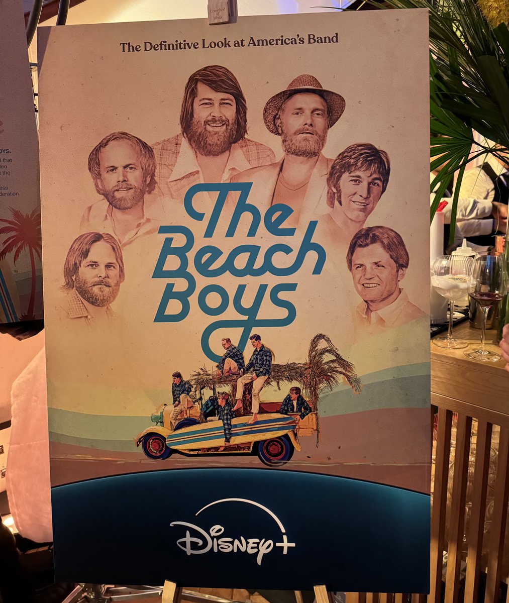 Good vibrations this evening at Abbey Road Studios hearing stories from Beach Boys Bruce Johnston and Mike Love, and director/producer Frank Marshall, whose documentary hits Disney+ on 24 May #TheBeachBoys @DisneyPlusUK @LeDoctor