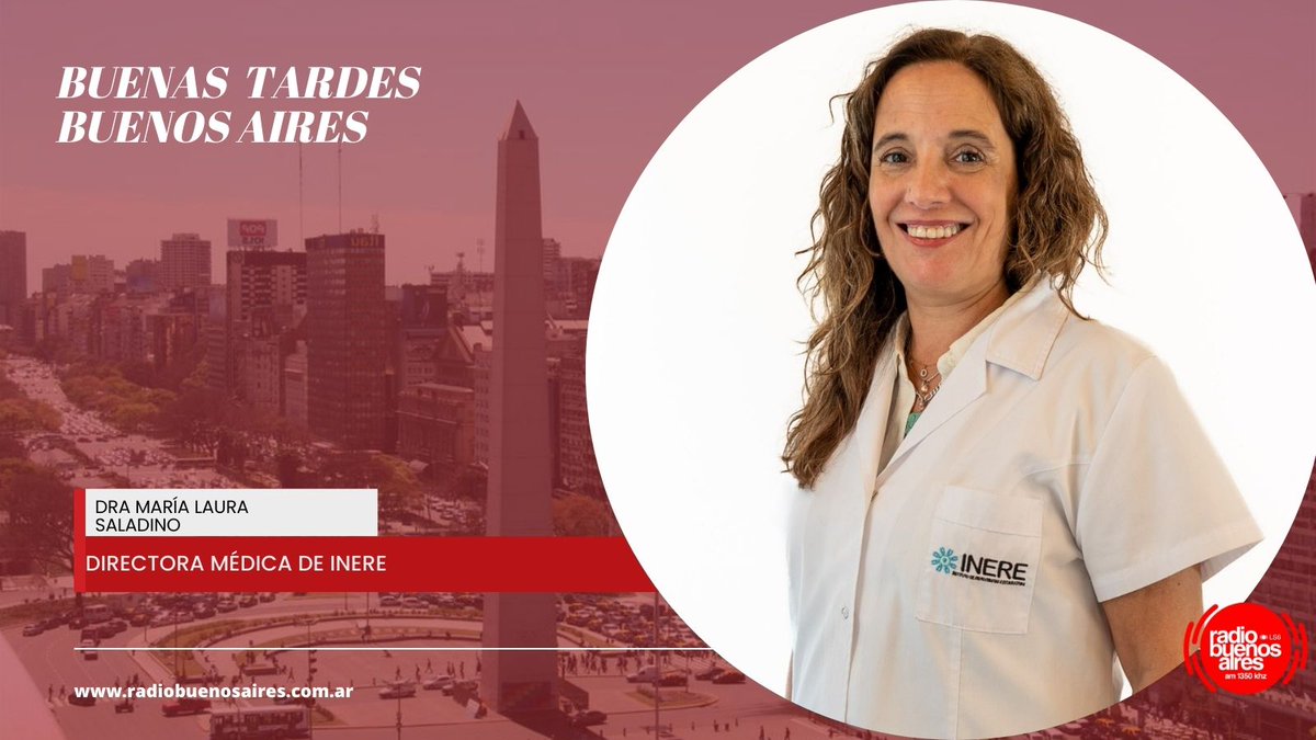 RBA1350am's tweet image. 🔴 [AHORA] En #BuenasTardesBuenosAires

El 30 de mayo es el #DiaMundialdelaEsclerosisMúltiple y junto a la Maria Laura Saladino vamos a abordar algunas reflexiones sobre esta enfermedad.

Ella es directora médica de #INERE