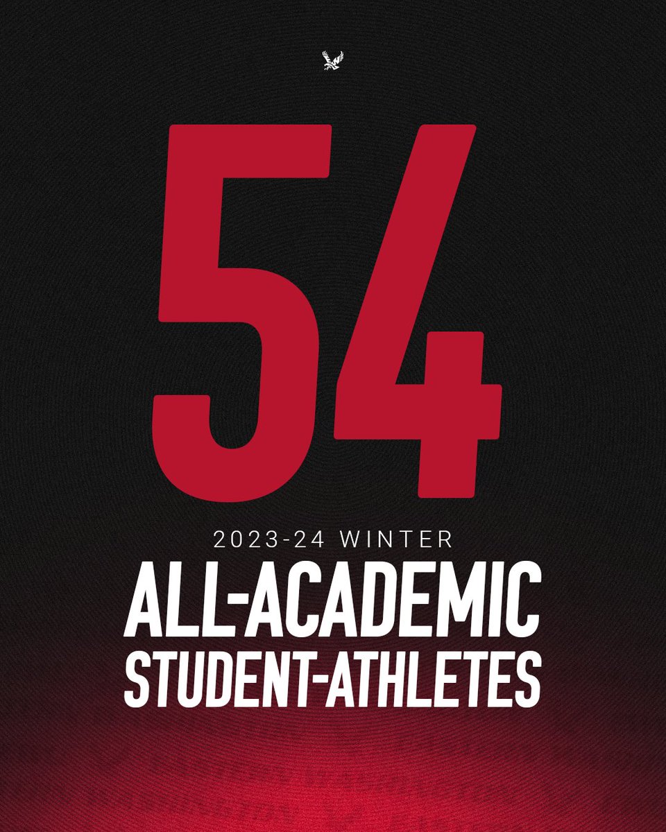 Staying successful in the classroom, 5️⃣4️⃣ Eags earn All-Academic awards! DETAILS 📋 loom.ly/g7K7lQM #GoEags #LetItFly #ForEachOther #EWUTF