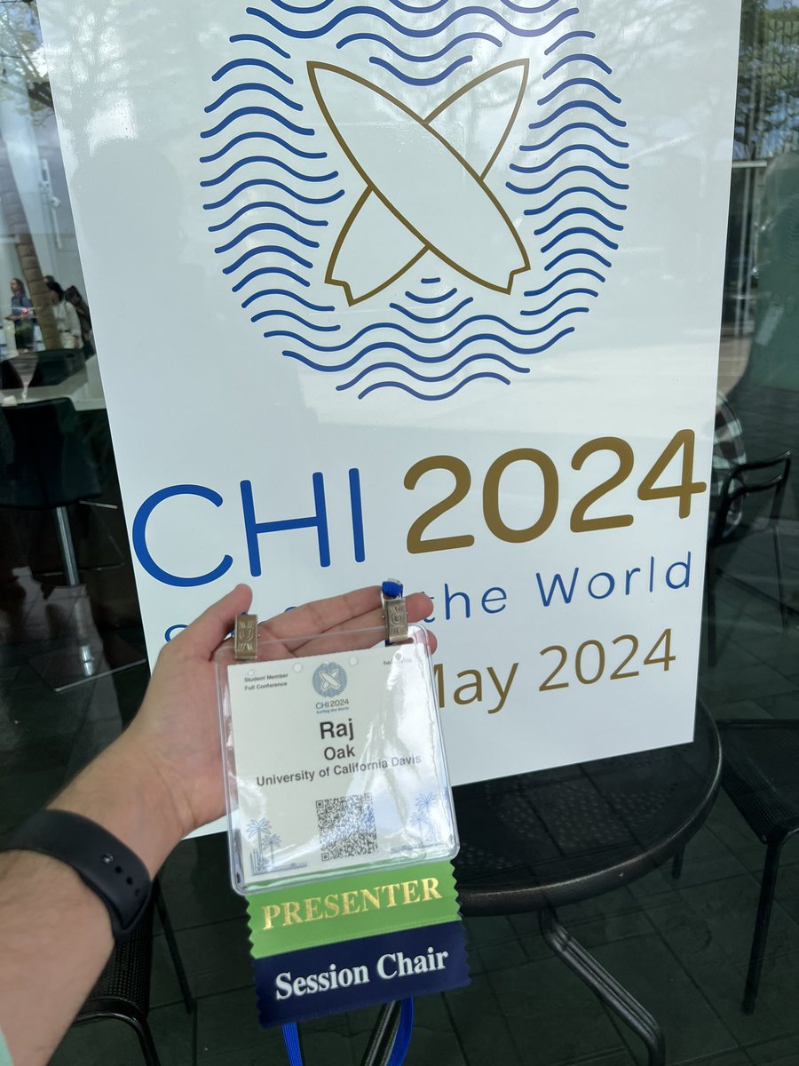 I’m finally at #CHI2024 for the first time! I’ll be presenting my paper on review fraud ecosystems today in Room 313C at 4:15 PM, and also chairing a session on privacy and deepfakes tomorrow at 11 AM! Come talk to me about security, privacy or just say hi!