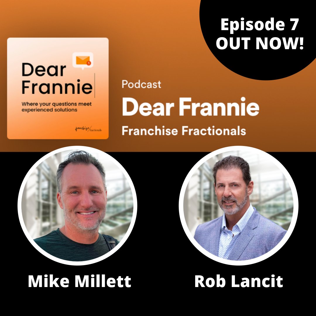 ⭐ Dive into the secrets of sustaining growth in the franchising world on the latest 'Dear Frannie' episode with Stratus Business Solutions, Mike Millett and Rob Lancit 🎧 Lhttps://hubs.la/Q02x03Qq0
#StratusClean #FranchiseSuccess