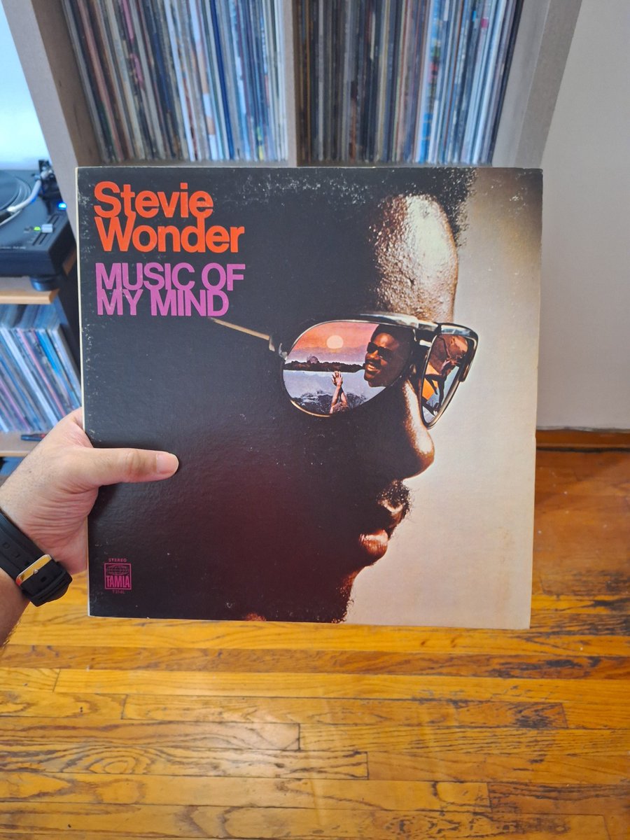 Album of the day. Happy birthday to one of the wonders of the world, Stevie Wonder. For some reason, I've been reaching for this more than any other Stevie Wonder album lately. His first 1972 release, Music of My Mind sits at a pivotal place in his great '70s run as the start of…