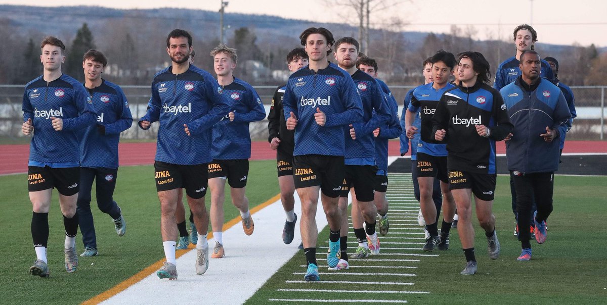 ThunderBayChill's tweet photo. 🐻‍❄️ The Thunder Bay Chill completed their first week of training under the guidance of Head Coach Tony Colistro, with new players joining the team. Training will resume today to better prepare for the first friendly match against the Winnipeg Lions on May 18th at 7:00pm at Chapples Park. ⚽️🔥

📸 @jmpfoto @photosbyandreiii 

#Thunderbaychill | #Chill🐻‍❄️ | #Path2Pro