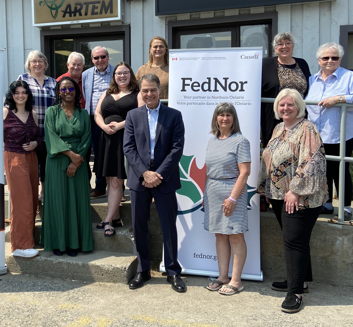 #FedNor announced $57,500 in funding for the Centre culturel ARTEM in #TemiskamingShores to support the hiring of a youth intern for an 18-month period: ow.ly/SBsV105sQof #NorthernOntario