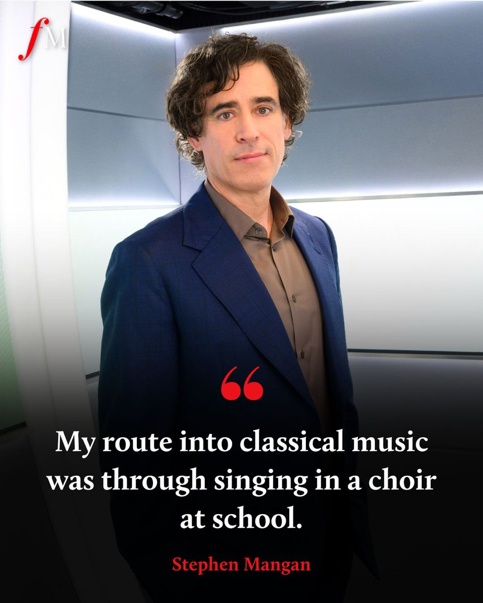 Comedian, presenter and author Stephen Mangan on his journey into loving classical music. 🎼

“Mozart’s Requiem was the most memorable piece we tackled and it’s been a part of my life ever since,” he said.

You can find @StephenMangan on Classic FM, Sundays 4–7pm.