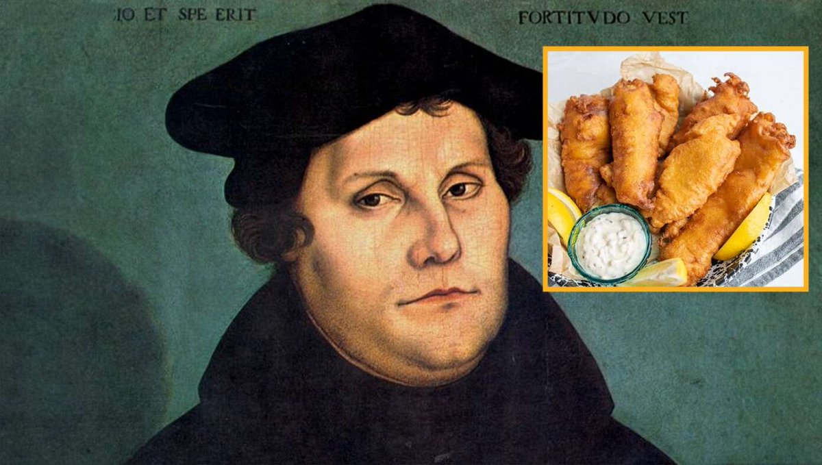 Diary Entry Reveals Luther Started Reformation Just Cause He Got Sick Of Filet o' Fish Every Friday