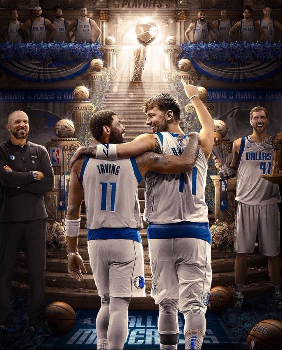 Hoopss's tweet photo. If Kyrie or Luka scores 36+ points, one person who likes this tweet will win $1000. Must be following https://t.co/YCOMGnJcoM