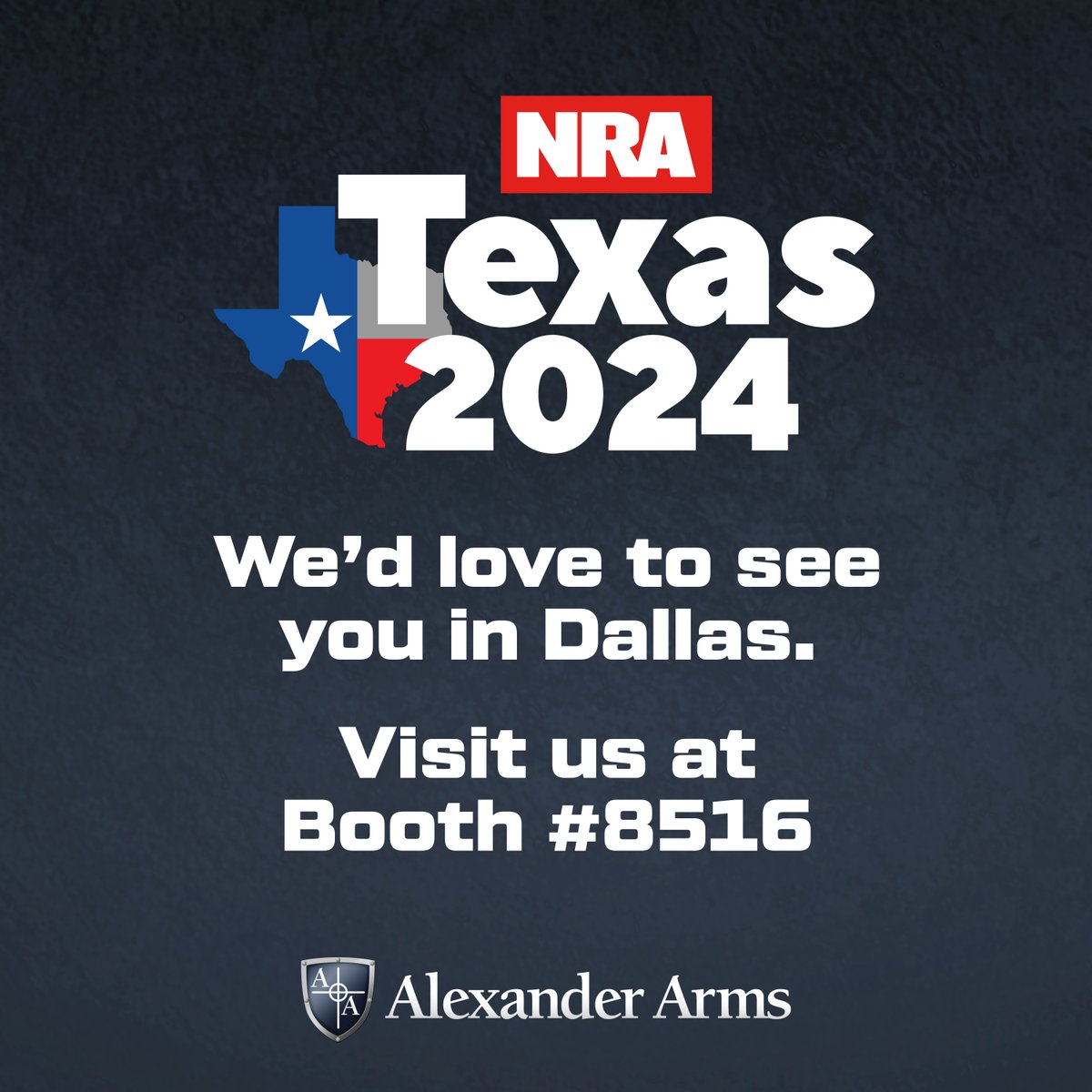 Come see us at the annual NRA meetings and exhibits May 16-19th in Dallas, Texas. Stop by booth #8516 and say hello.