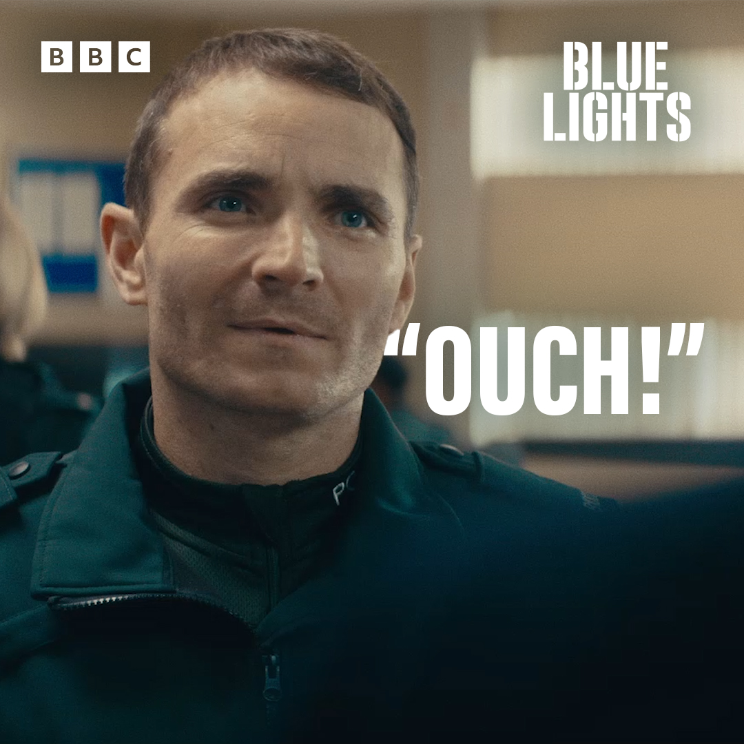 👏👏 Ouch indeed! #BlueLights