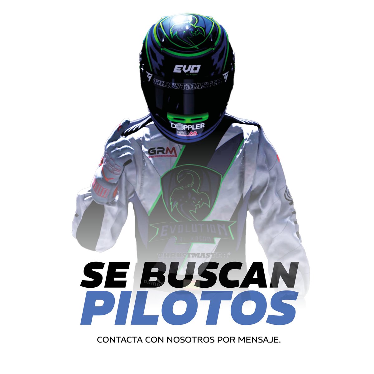 Ampliamos plantilla, si te gusta el simracing y quieres probar, no lo dudes, contáctanos por privado.