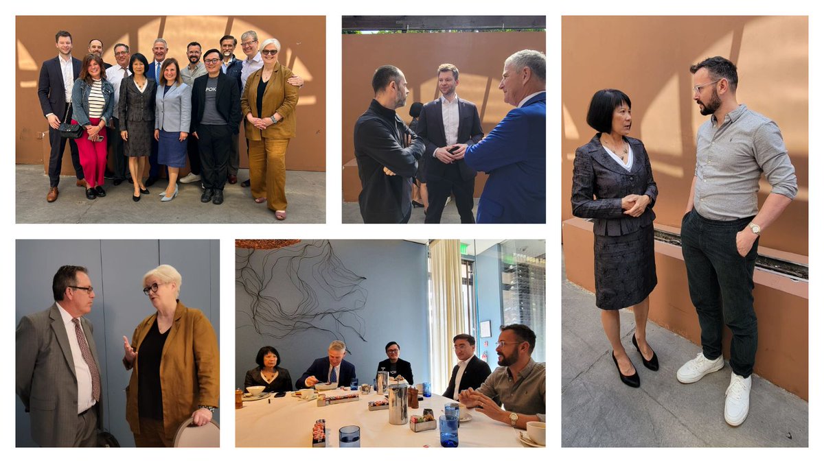 🛬 Last week, our team landed in LA with Toronto Mayor Olivia Chow and Councillor Shelley Carroll, ICD.D. Explored Toronto's potential at a roundtable breakfast with LA business leaders, then met with a global investment firm and SaaS provider to discuss Toronto's financial and