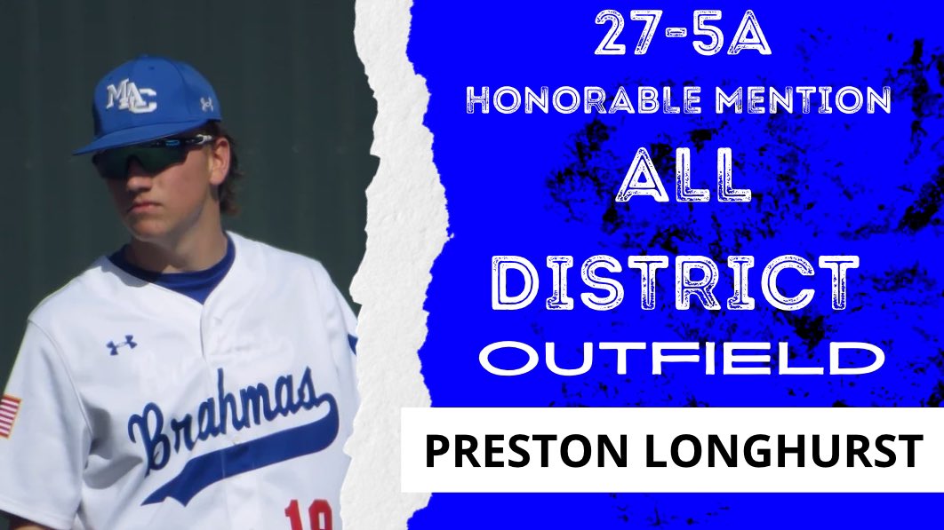 Mac Baseball (@brahmabaseball1) on Twitter photo Congratulations, <a href="/P_Longhurst44/">Preston Longhurst</a> 
Great season!!! Congratulations, <a href="/P_Longhurst44/">Preston Longhurst</a> 
Great season!!!