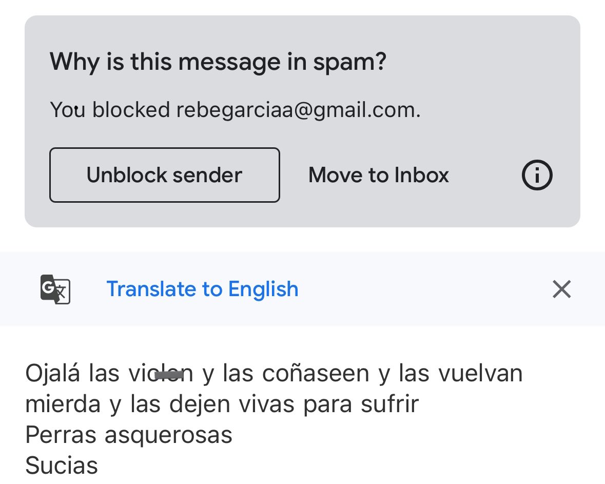 Rebeca está libre en España Yo recibí este mensaje. Rebeca estaba viniendo constantemente a mi casa NO minimicen este caso @policia