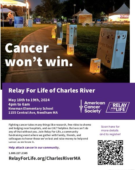 5 days til @RelayForLife 
✅ out our great events to enjoy as we  help #finishthefight against Cancer 

Bring the family to Meet Your Superheroes 4:00-6:00 

Enjoy great Music @BachtoRock Battle of the Bands from 5:30-7:30 

10% of HomeDelivery this week @AmericanCancer