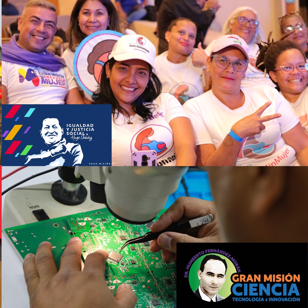 #ATENCION El #SistemaPatria te da a conocer las Grandes Misiones de Nueva Generación.

¡Somos un pueblo victorioso y juntos venceremos!

#5SeñasDelPueblo #13May
