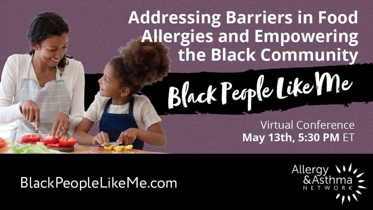 Counting down! Just one hour until our Black People Like Me virtual conference series begins! Get ready to dive into important discussions and insights all about #FoodAllergies and empowering the Black community. See you there! BlackPeopleLikeMe.com