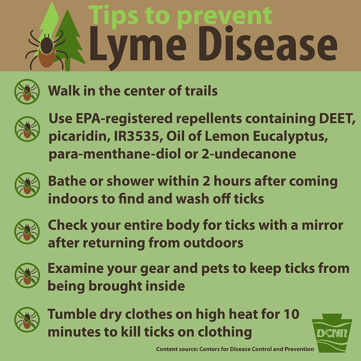 Don’t forget to check yourself and pets for ticks after spending time in #PaStateParks and #PaStateForests, especially now when ticks can be about the size of a poppy seed -- making them difficult to find! Learn more ➡ bit.ly/2pLHaRO. #LymeDiseaseAwarenessMonth