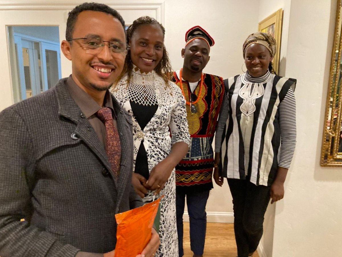 POV: You’re about to have an amazing home hospitality dinner with #IVLP participants from Ethiopia, Tanzania, Cameroon, and Ghana!