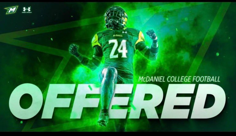 After a great conversation with <a href="/Coach_D_Johnson/">Davon Johnson</a> I’m blessed to say I received my first offer from McDaniel College.

#blessed