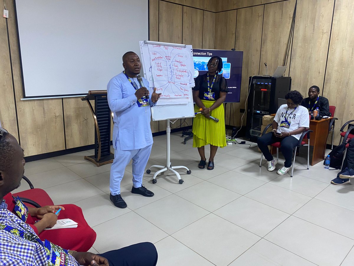 Day 1 of the 6th Voice Linking and Learning kicked off with enthusiasm and impact at the Zuma resort. The session commenced with an engaging discussion led by Kaseina Dashe and Cedric Owuru on Mindful Inclusion, followed by a facilitated discussion and interactive group work.