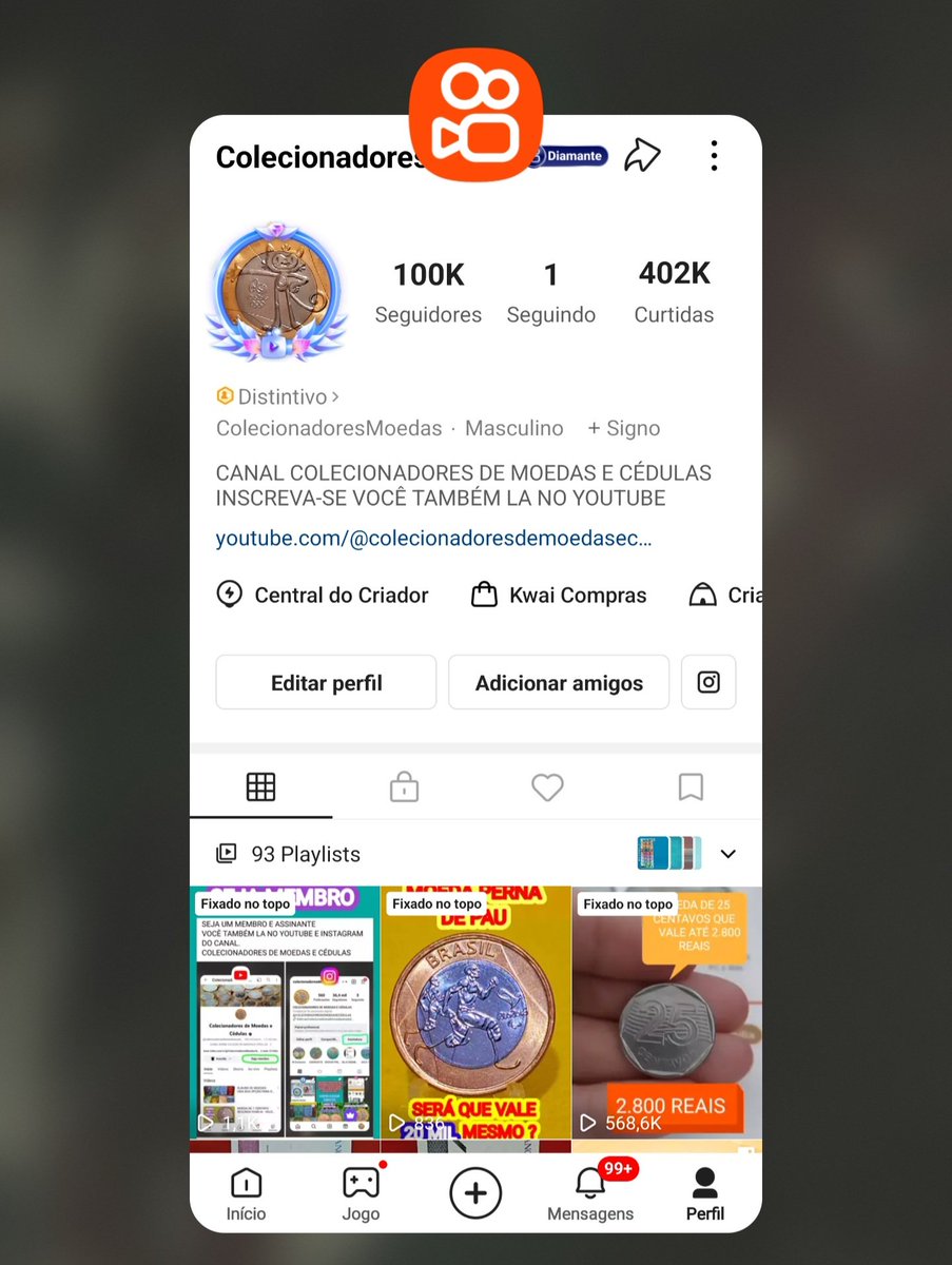 Colmoedacedula's tweet photo. E CHEGAMOS A 100K NO KWAI ! OBRIGADO A TODOS 😀 https://t.co/nJEx2Pvwe6 https://t.co/J7YvGbNlx8