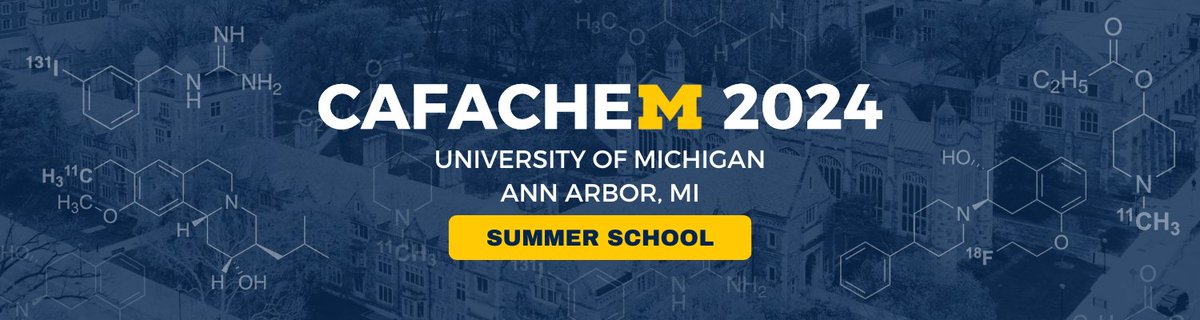 Reminder that the abstract deadline for CAFACHEM 2024 @SocRadiophSci #radiochemistry summer school is at 11:59 p.m. US Eastern time tonight! Abstracts can be submitted here: cafachem.org/submissions/