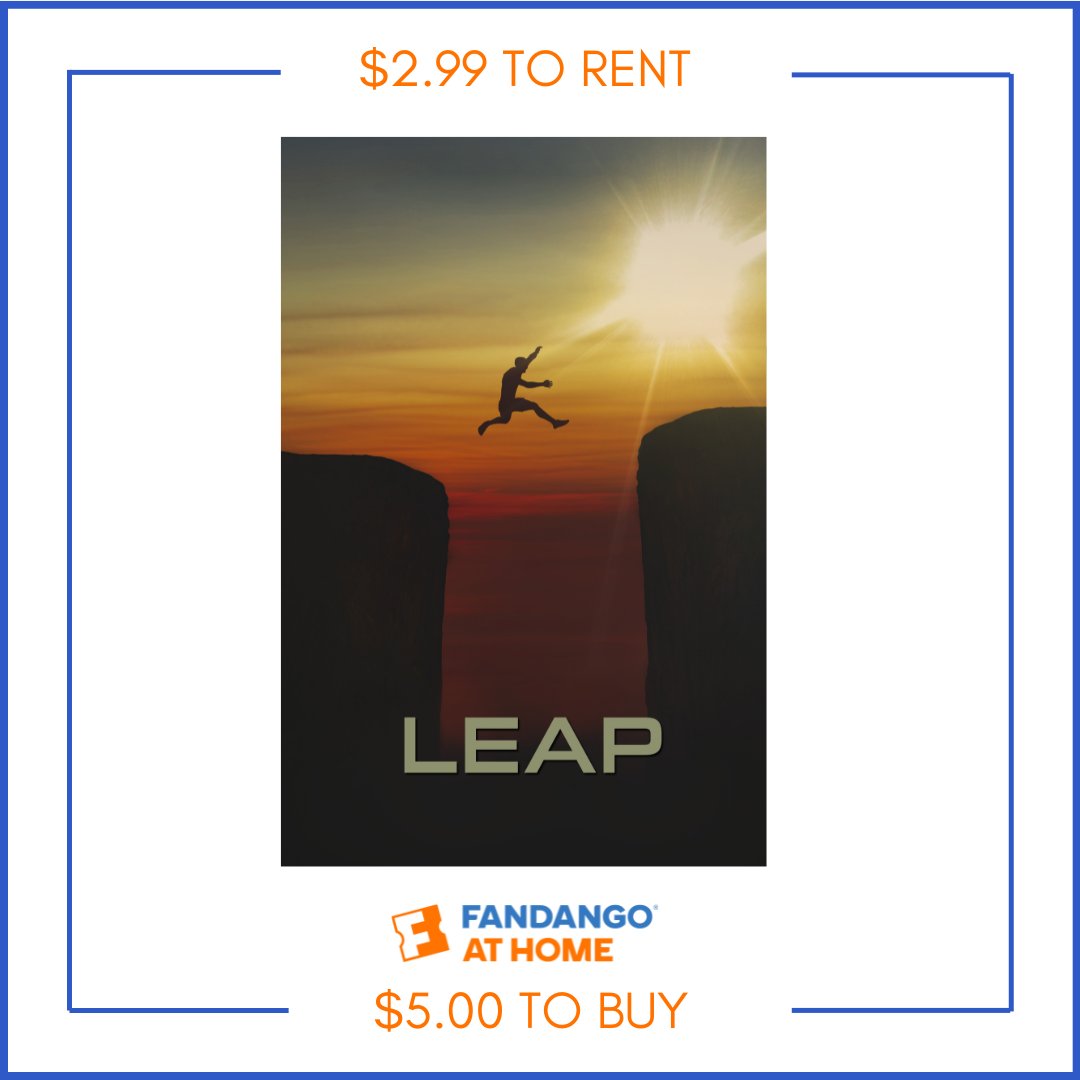 A one year experiment to discover whether coaching can help ordinary people achieve extraordinary things. Rent or buy Leap for a reduced price only on Fandango At Home until May 20! bit.ly/3QGjo5s?utm_so…