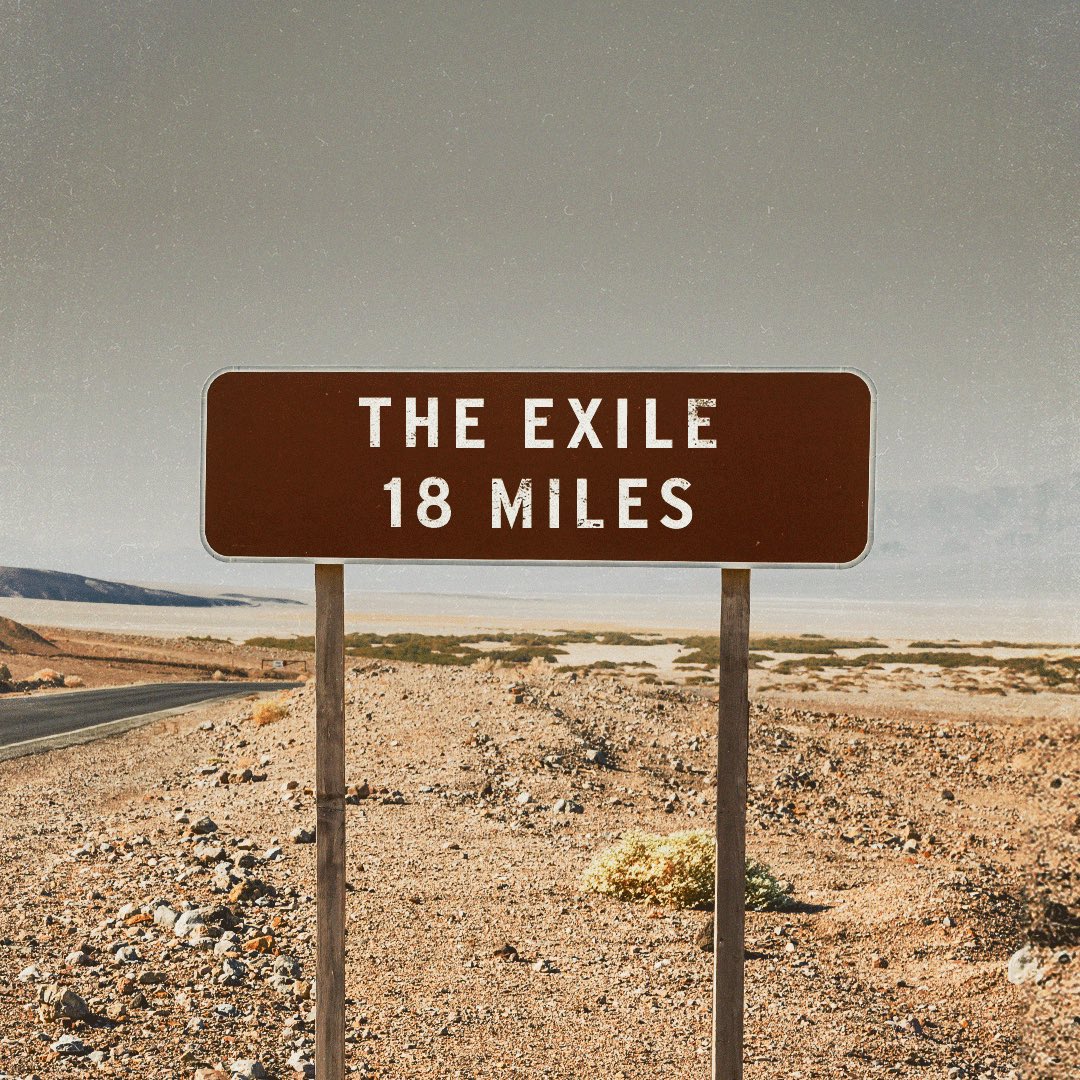 Just a few more miles to go before “The EXILE” is released 🙌