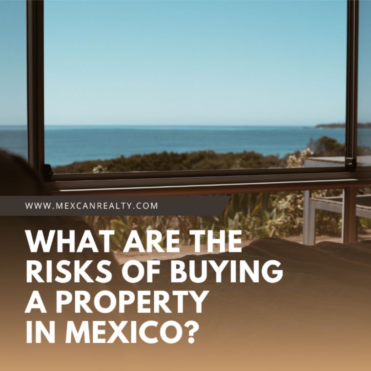 What Are the Risks and Considerations of Buying a Property in Mexico? 😎🤔

Read more: mexcanrealty.com/blog/what-are-…

#MexicanRealEstate #MexicanVacationHome #CanadianVacationHome #RealEstate #RealEstateInvestment #PropertyInvestment #InvestmentProperty #RealEstateInvestor
