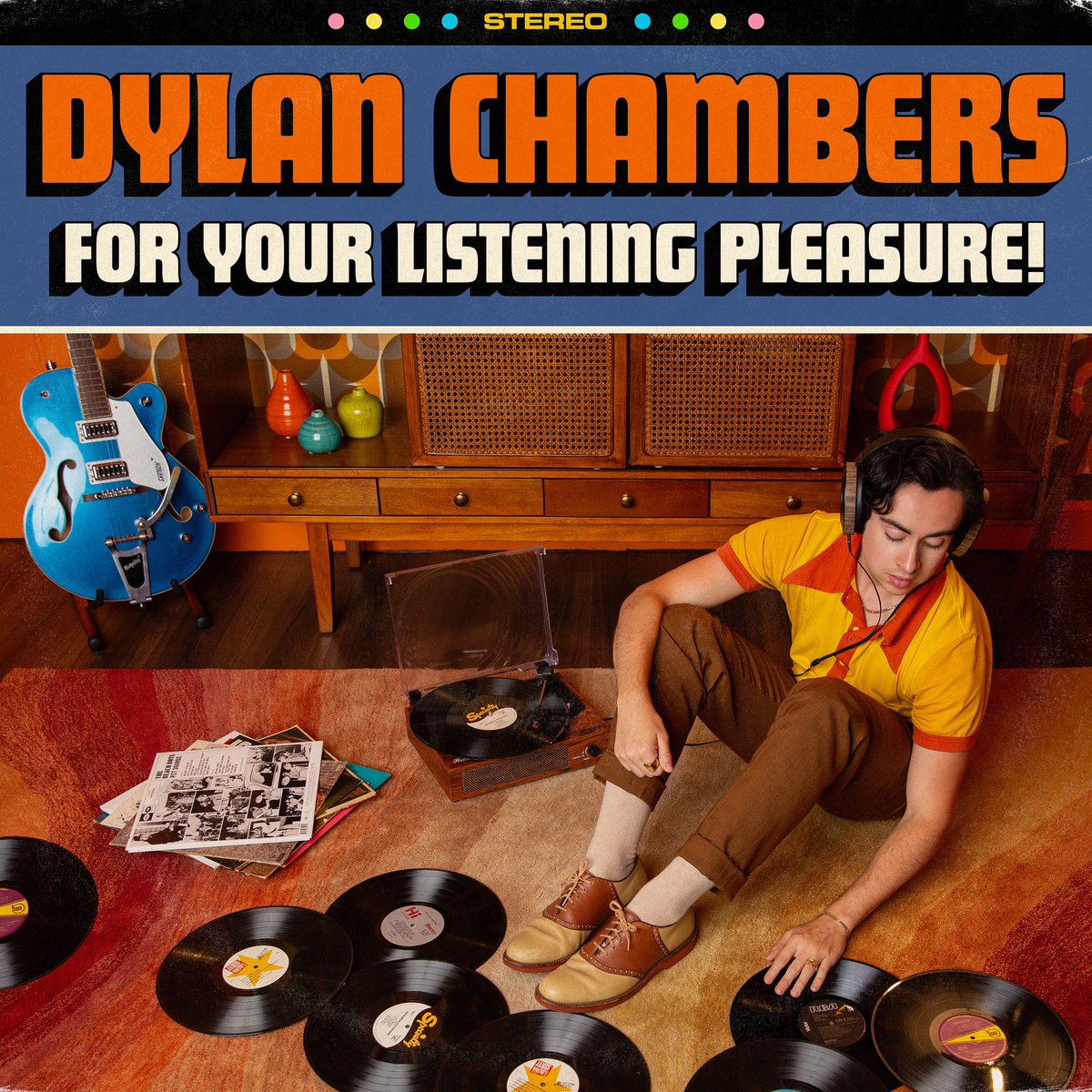 I’m thrilled to announce that my debut EP “For Your Listening Pleasure!” comes out this Friday. It features 7 songs including the brand new single “Comin’ Up”. Pre-save: ffm.to/dylanchambers_…