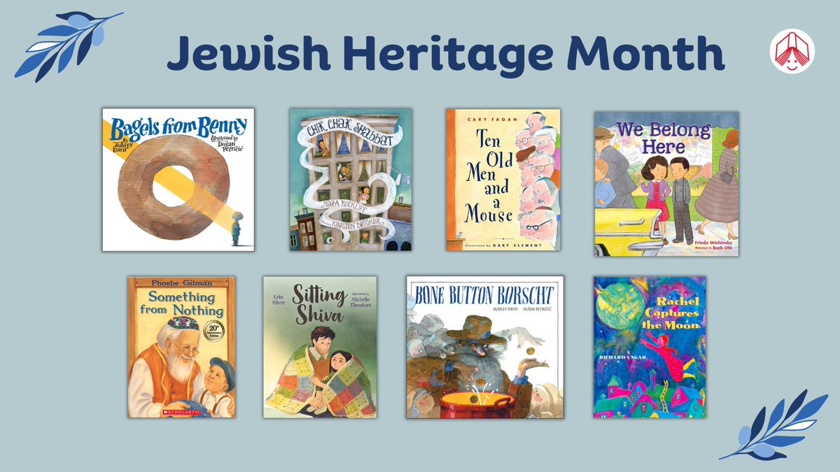 Are you looking for ways to celebrate Jewish Heritage Month in your classroom, library or at home? Here are some of our recommended reads.