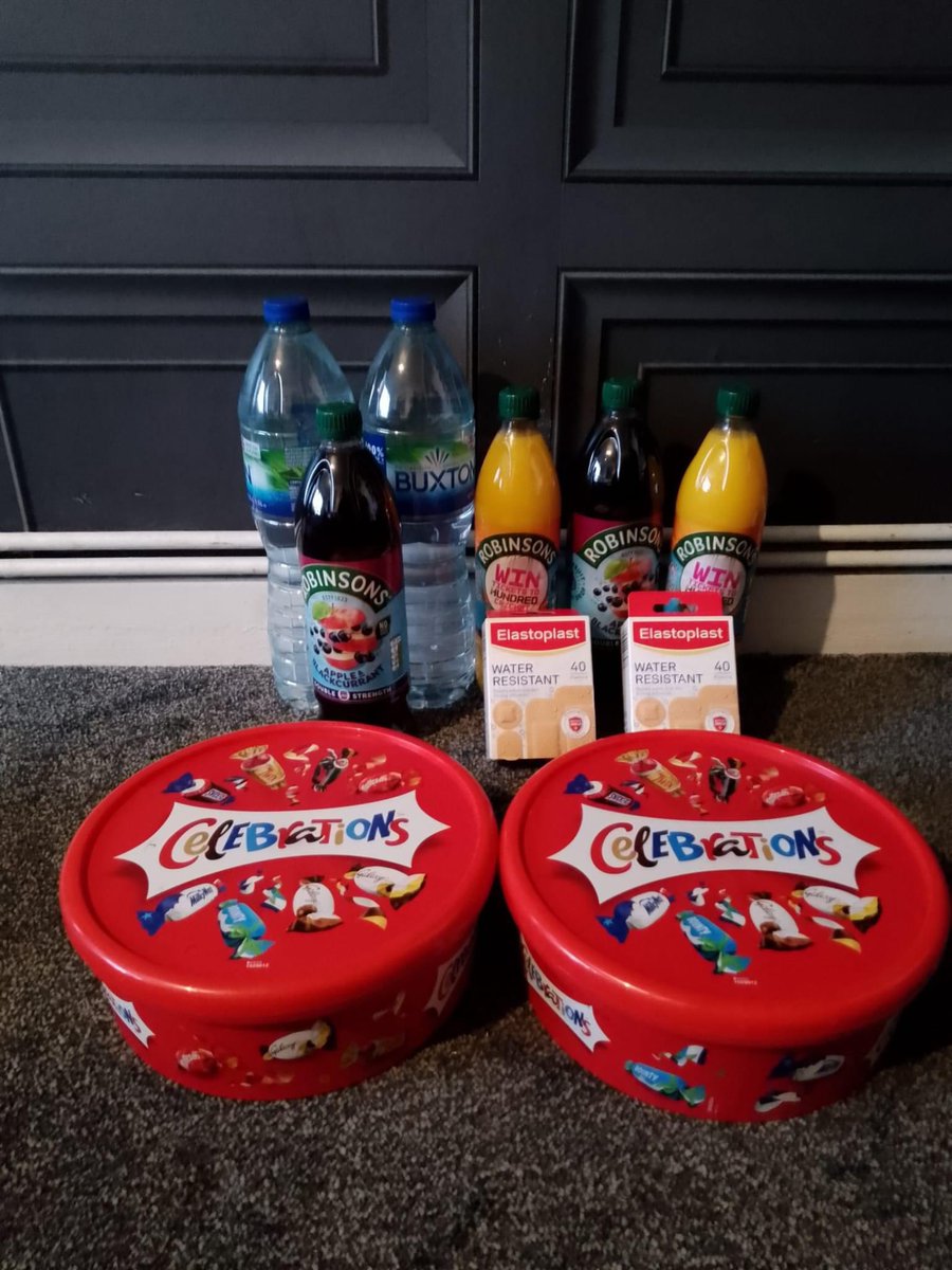 Big thanks, to TESCO in Harrogate Donating all this, for the Recovery walk (way of the Roses) much appreciated 🙏🙏

justgiving.com/campaign/way-o…