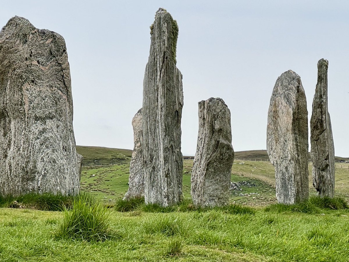 This afternoon we went to see the Calanais Standing Stones #IsleOfLewis #OuterHebrides