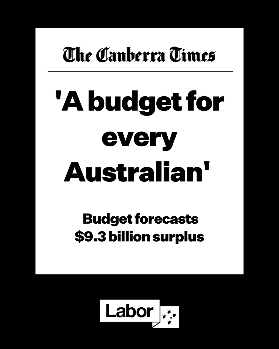 This second surplus is not an end in itself, it’s a demonstration that we’re managing the budget responsibly and making room to help people and invest in their future #auspol #ausecon #Budget2024