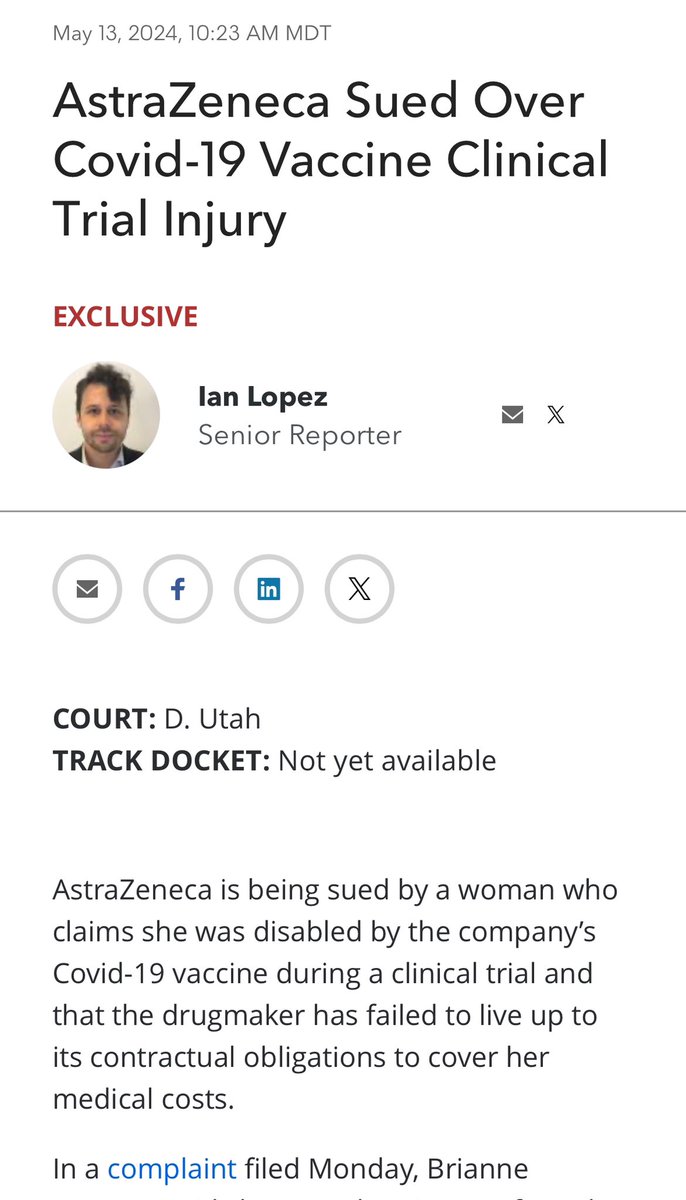 Well... I am officially suing the drug manufacturer. How? Due to breach of contract. AstraZeneca's contract with me states they will cover any costs from a research related injury. I was offered a settlement of $1200, final payment. 1/