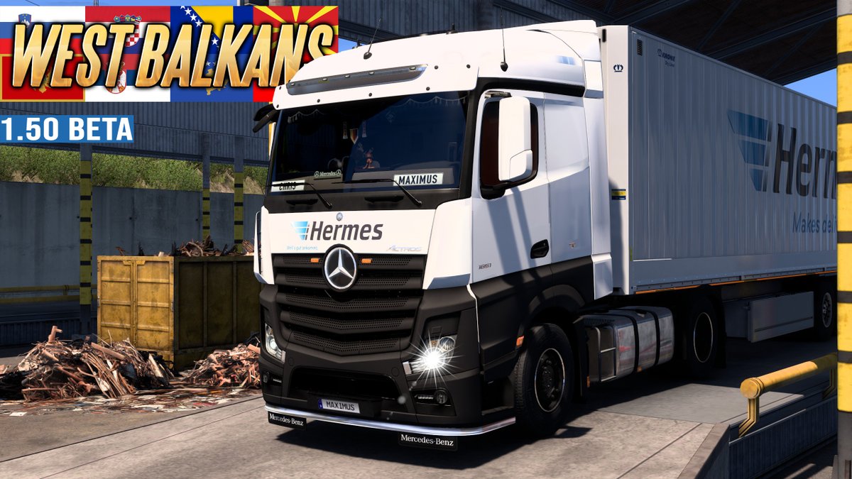 ETS2 1.50 BETA ★ Mit dem NEW ACTROS durch den Westbalkan
▶️ youtu.be/izrx2eWEJtY

@scssoftware @daimlertruck @kronetrailer @youtube

#ETS2 #EuroTruckSimulator2 #simulator #BestCommunityEver #gaming #trucks #news #trucking #Steam #youtube