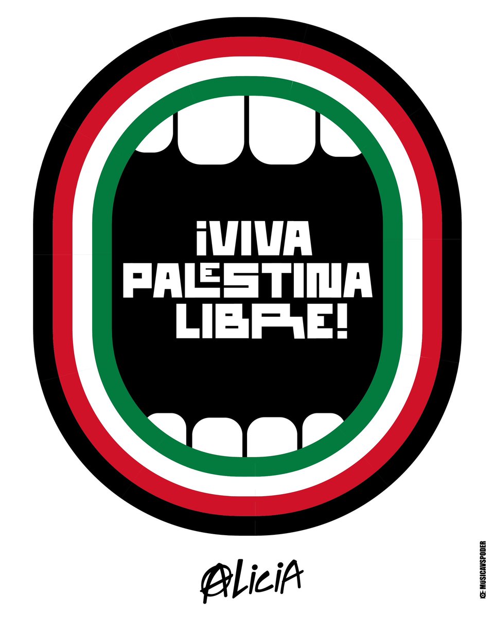 Multiforo Alici@ (@multiforoalicio) on Twitter photo Palestina;
Viva la autodeterminación y la libertad del pueblo palestino.
A organizarnos.
Diseño:
<a href="/AndresMarioRC/">Andrés Mario Ramírez</a>
<a href="/musicavselpoder/">musicavselpoder</a> Palestina;
Viva la autodeterminación y la libertad del pueblo palestino.
A organizarnos.
Diseño:
<a href="/AndresMarioRC/">Andrés Mario Ramírez</a>
<a href="/musicavselpoder/">musicavselpoder</a>