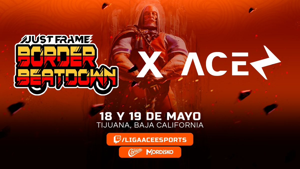 🤼BB x ACE ⚡️ @ligaaceesports se suma a la causa y será partner oficial de BORDER BEATDOWN 2024, apoyando la escena de FGC Mexicana. La transmisión del torneo se llevará a cabo en su canal de twitch este fin de semana 18-19 de mayo. Link abajo ⤵️