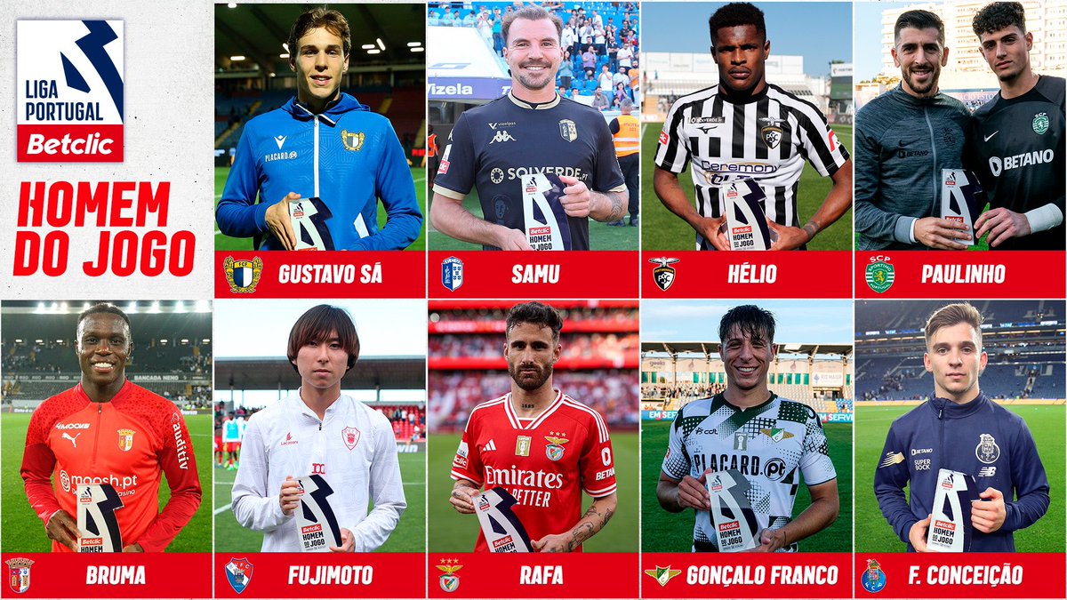 O brilho ✨ dos MVP’s da #LigaPortugalBetclic 🥇

Qual deles foi o mais influente na 33.ª jornada?

#LigaPortugal #CriaTalento #NãoPára