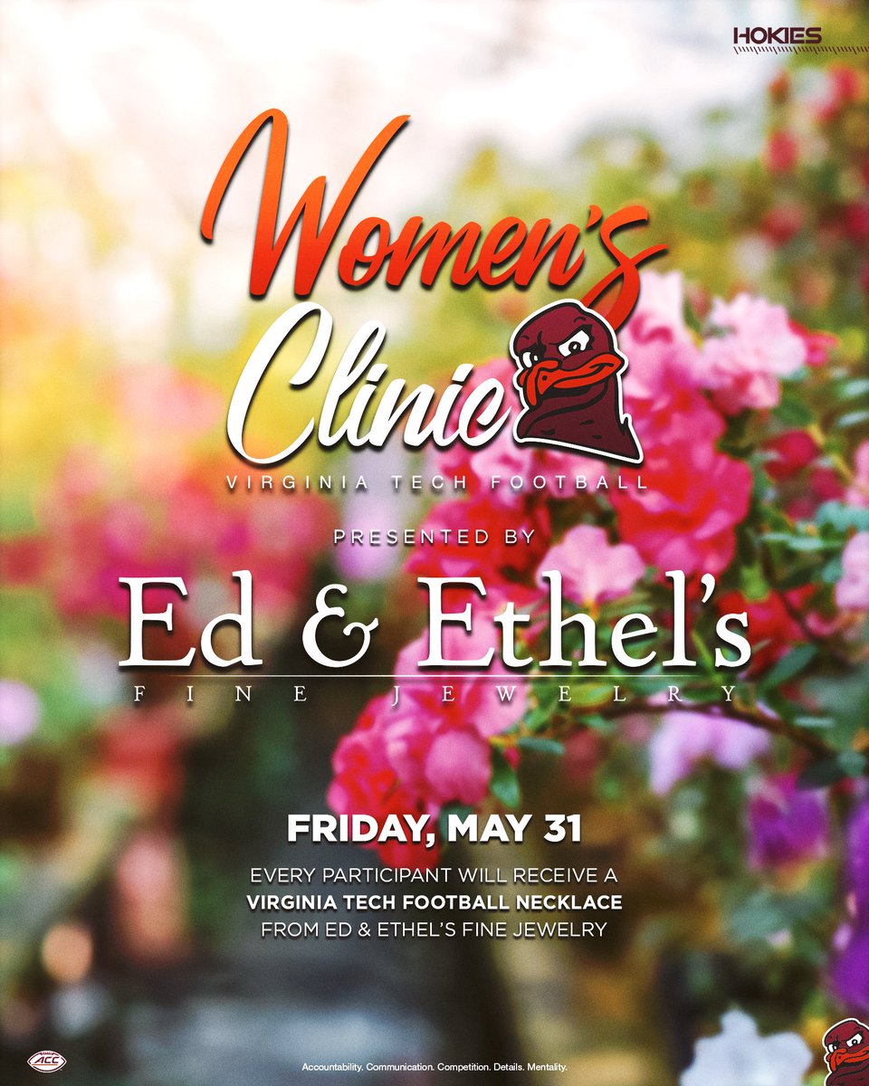 We are excited to announce Ed & Ethel’s Fine Jewelry as our presenting sponsor for the Women’s Clinic! 👏 We are less than 3 weeks away so make sure to sign up now & secure your spot! Click the link in below to register‼️ 🔗 vthoki.es/WomensClinic #ThisIsHome