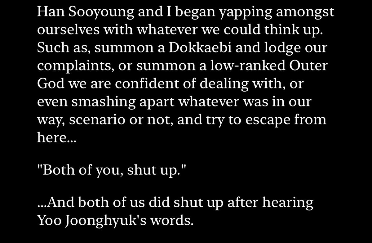 Hsy and Kdj going 🫡🫡 when Yjh tells them to shut up will never not be loved by me