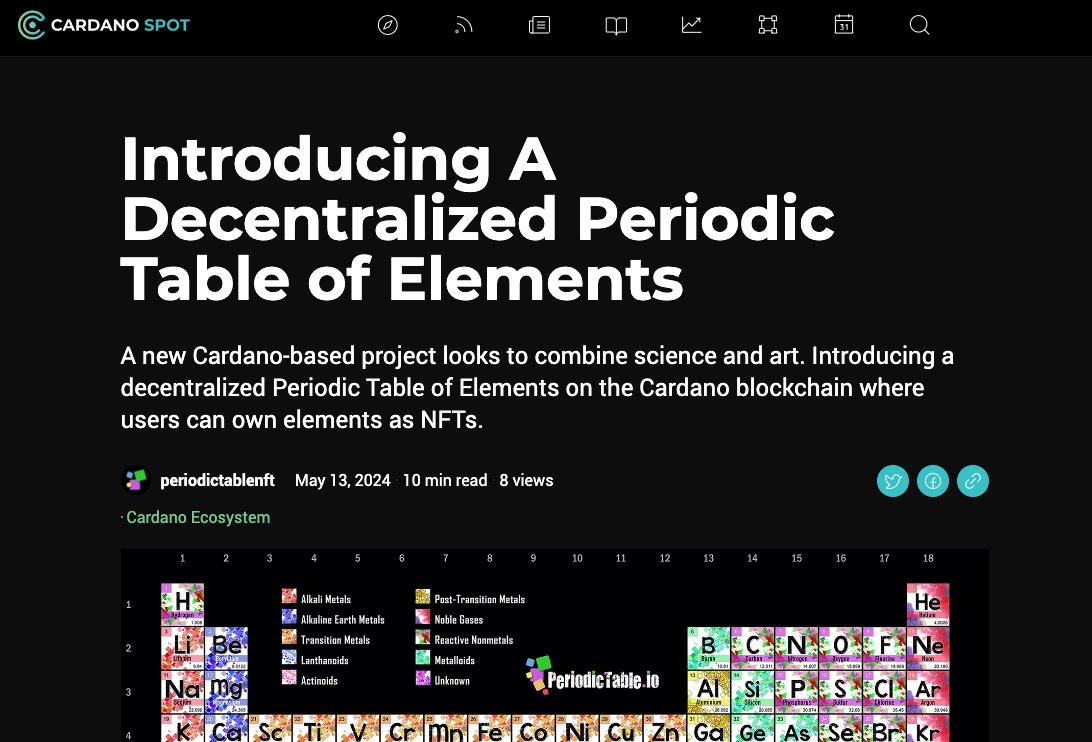 Check us out on @CardanoSpot 
All things #Cardano

cardanospot.io/news/introduci…