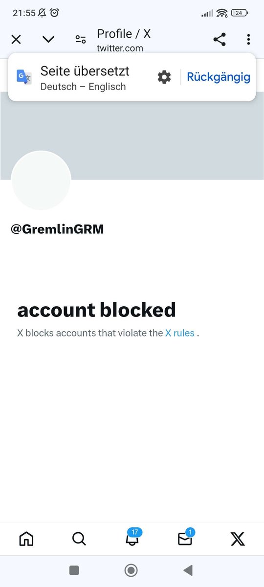 Our X was compromised this morning and now we are blocked ! <a href="/GremlinGRM/">Feed The Gremlin $GRM</a>  is there . We work on that . All support contacted already 
$GRM #FeedTheGremlin Thanks for your patience ! BLUE MARK will be on aswell 💯 % #crofam #fftb
